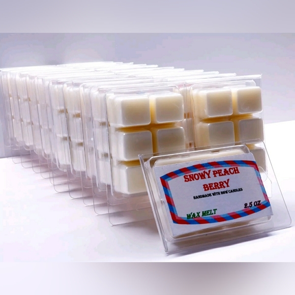 SNOWY PEACH BERRY -Bath & Body Works Candle Wax Melts- $8 per pack - Picture 1 of 9
